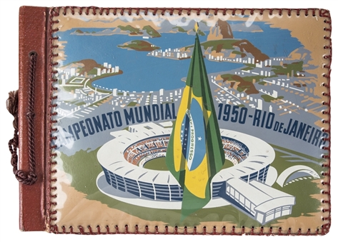 1950 World Cup Photo Album from Alcides Ghiggia Estate 